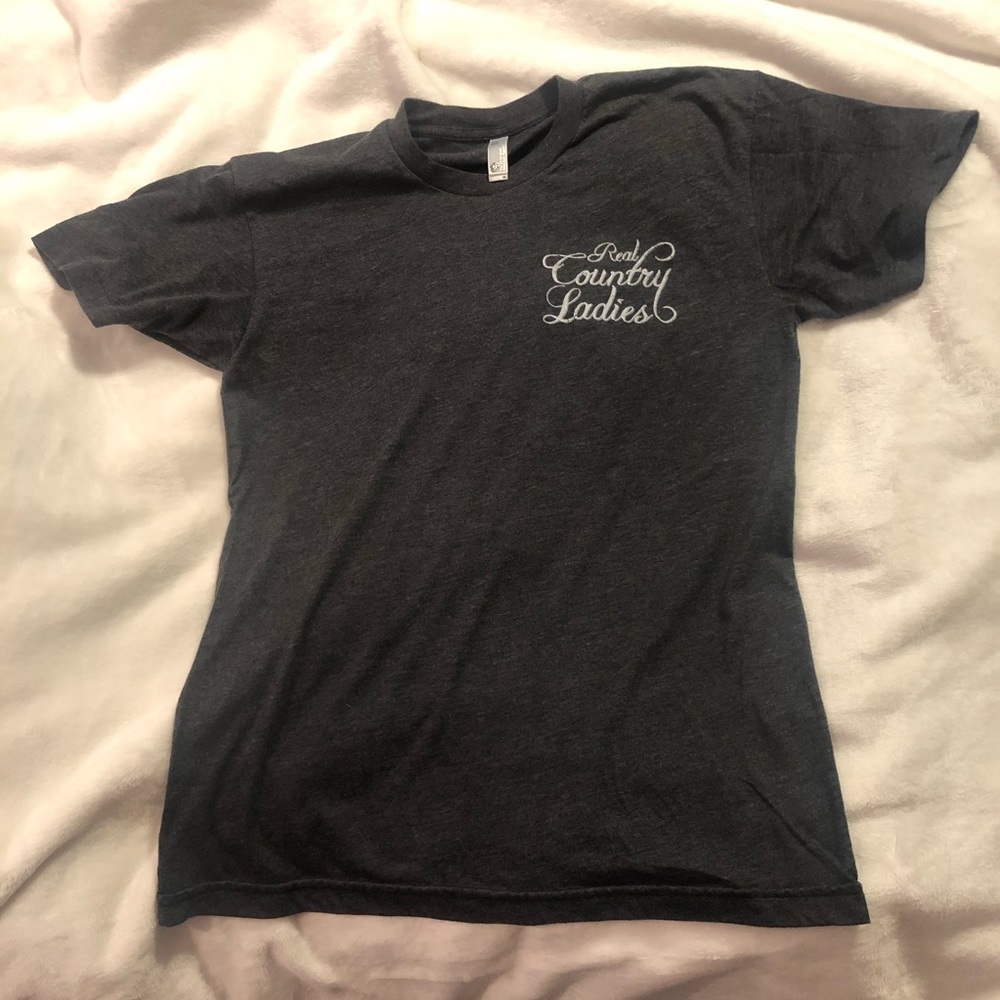American Apparel graphic shirt.